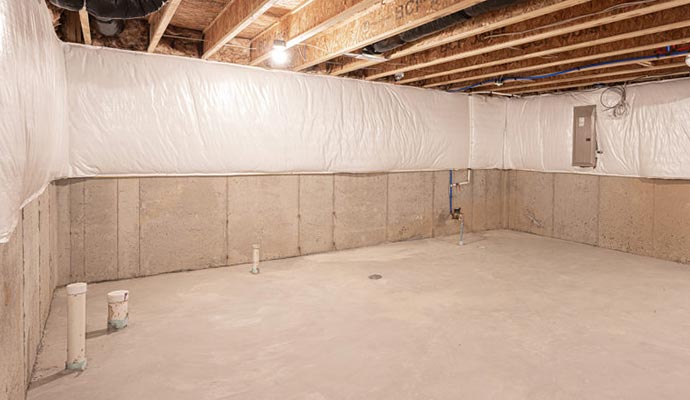 basement crawl space waterproofing service